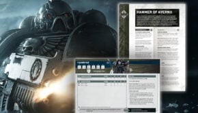 new warhammer iron hands codex rules pdf with IH marine art in background