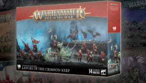 soulblight Lances of the Crimson Keep warhammer aos product shot battleforce christmas box 2025