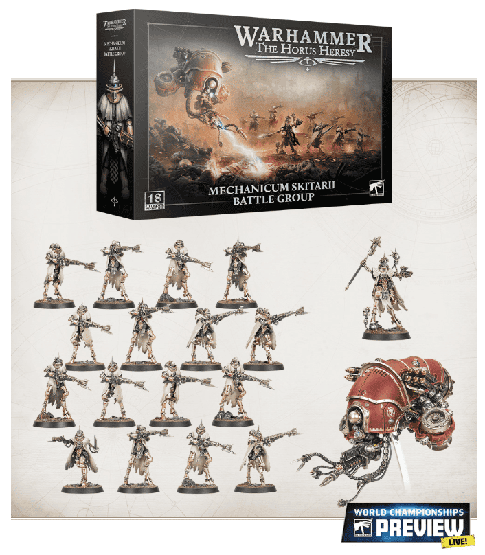 Horus Heresy Mechanicum Skitarii Battle Group