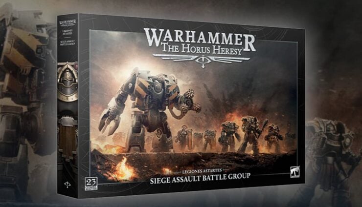 Horus Heresy Siege Assault Battle Group product shot review