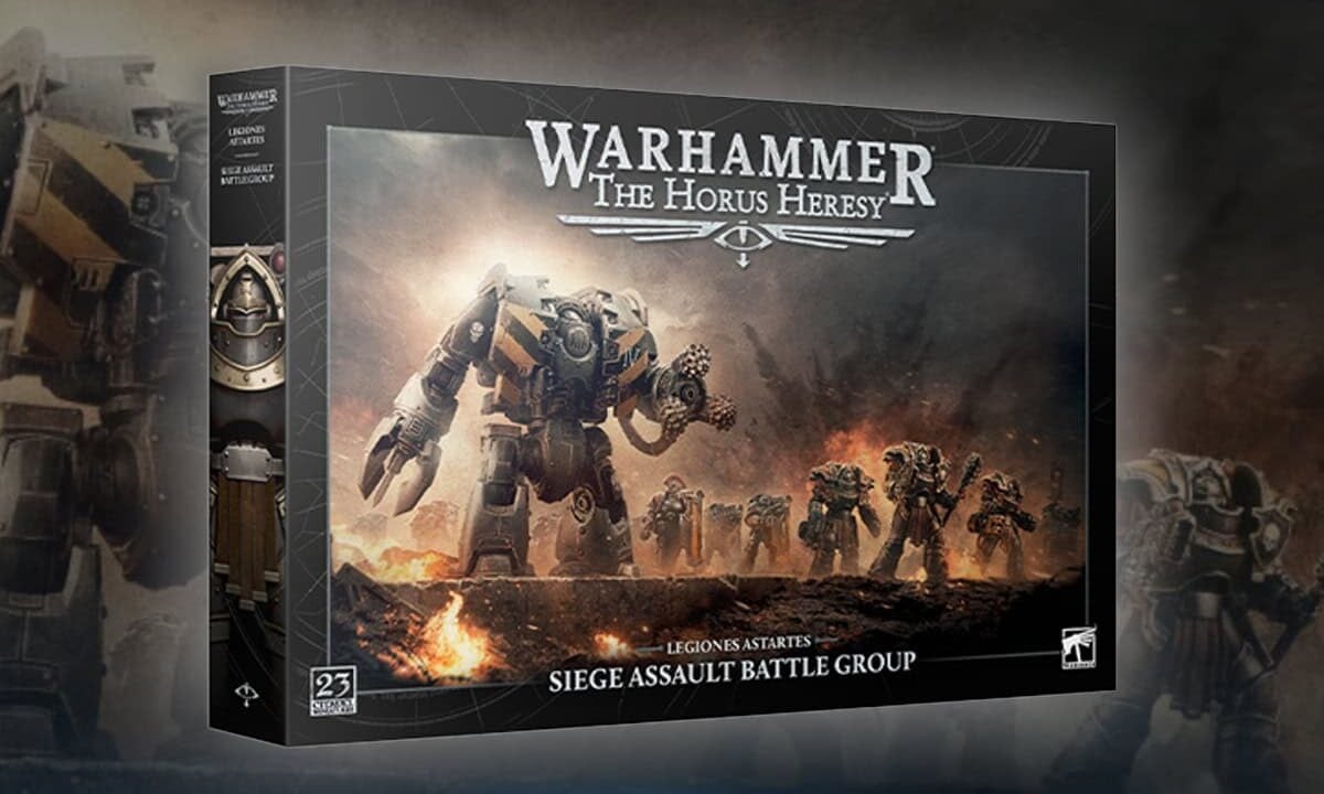 Horus Heresy Siege Assault Battle Group product shot review