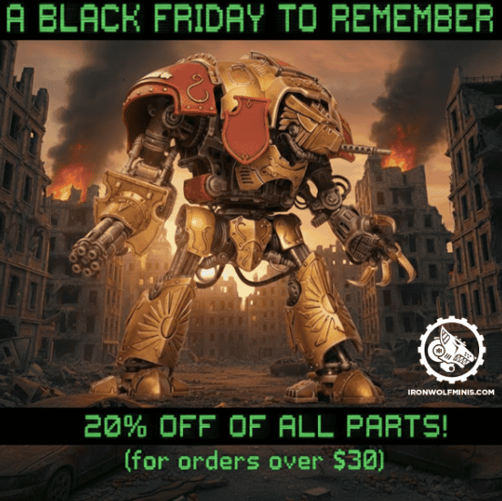 Iron Wolf Minis BF Sale