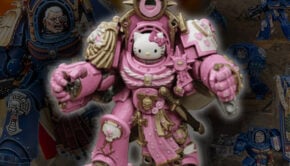 Meowneus Calgar marnus calgar hellow kitty conversion warhammer 40k