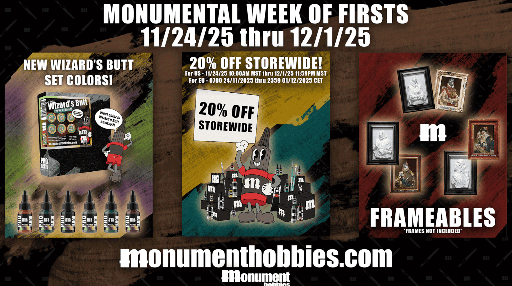 Monument Hobbies BF Sale