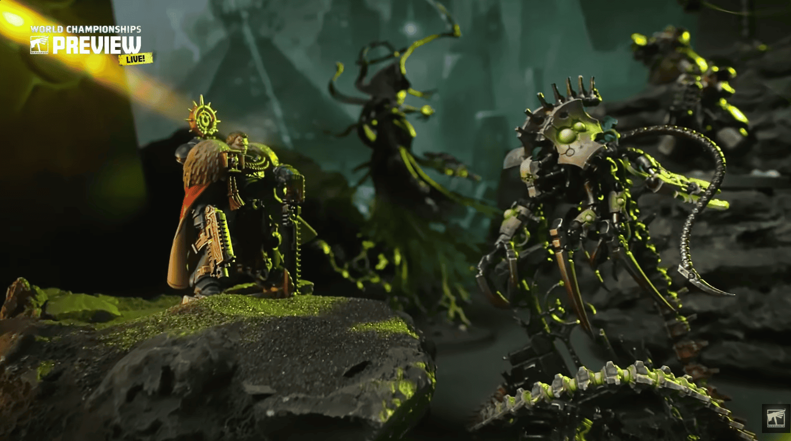 titus vs Nekrosor Ammentar painted models