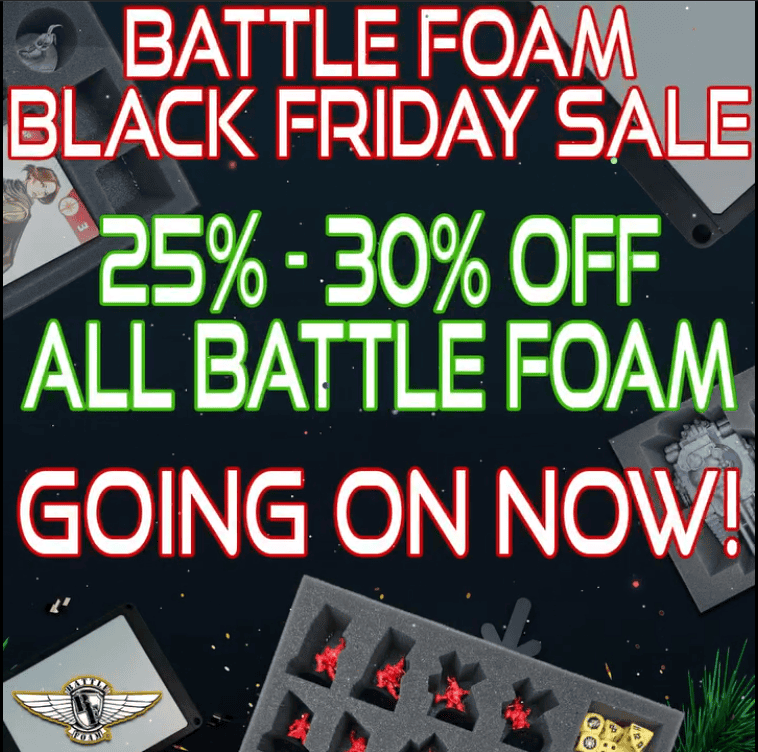 battlefoam sale
