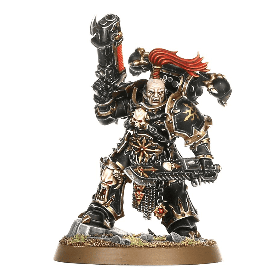 chaos space marine top knot
