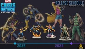marvel crisis protocol xmen new release schedule roadmap amg product image reveals