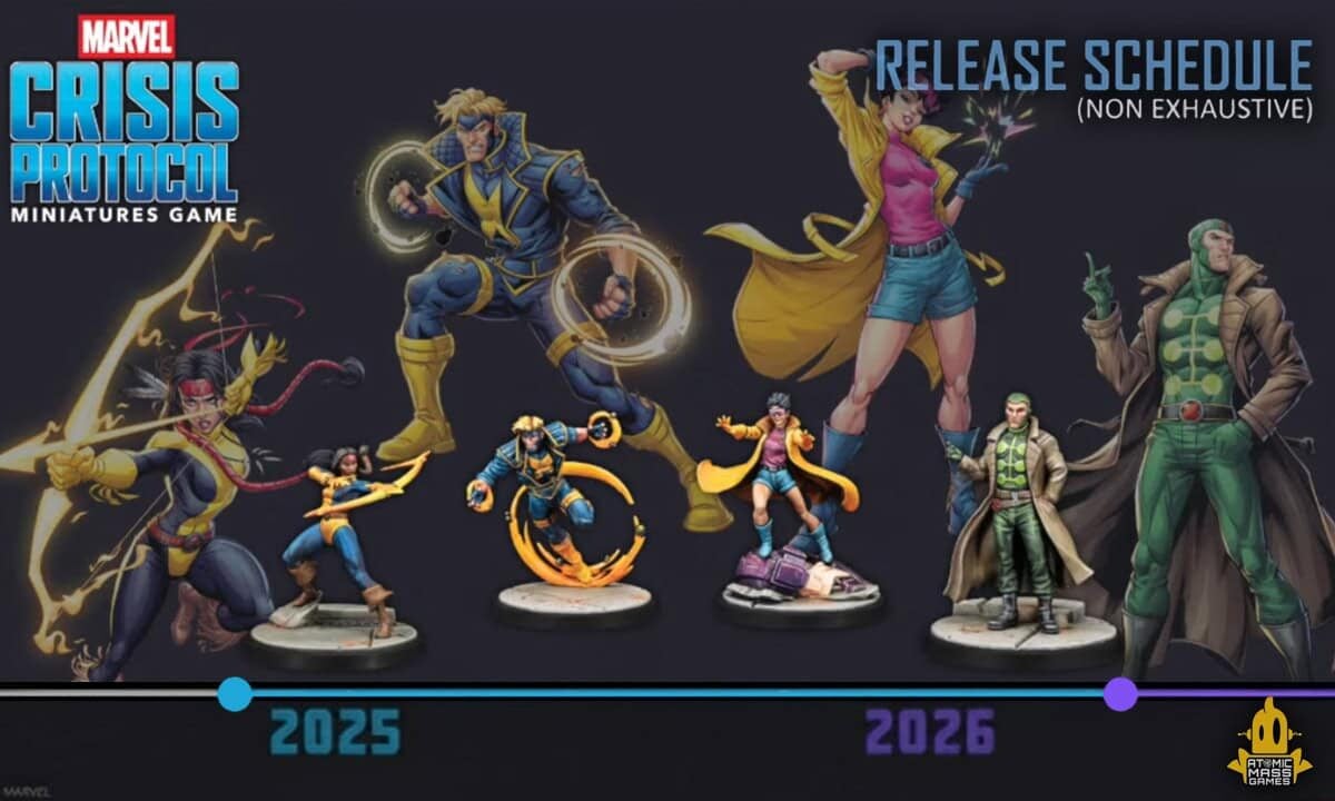 marvel crisis protocol xmen new release schedule roadmap amg product image reveals