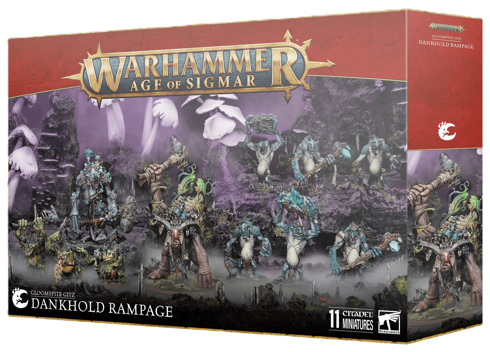 Gloomspite Gitz Dankhold Rampage battleforce box product image