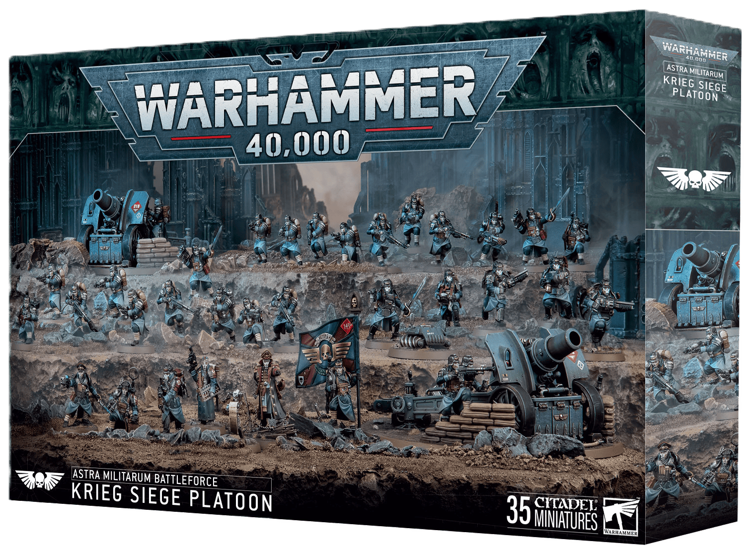 Death Korps of Krieg Krieg Platoon battleforce box product image
