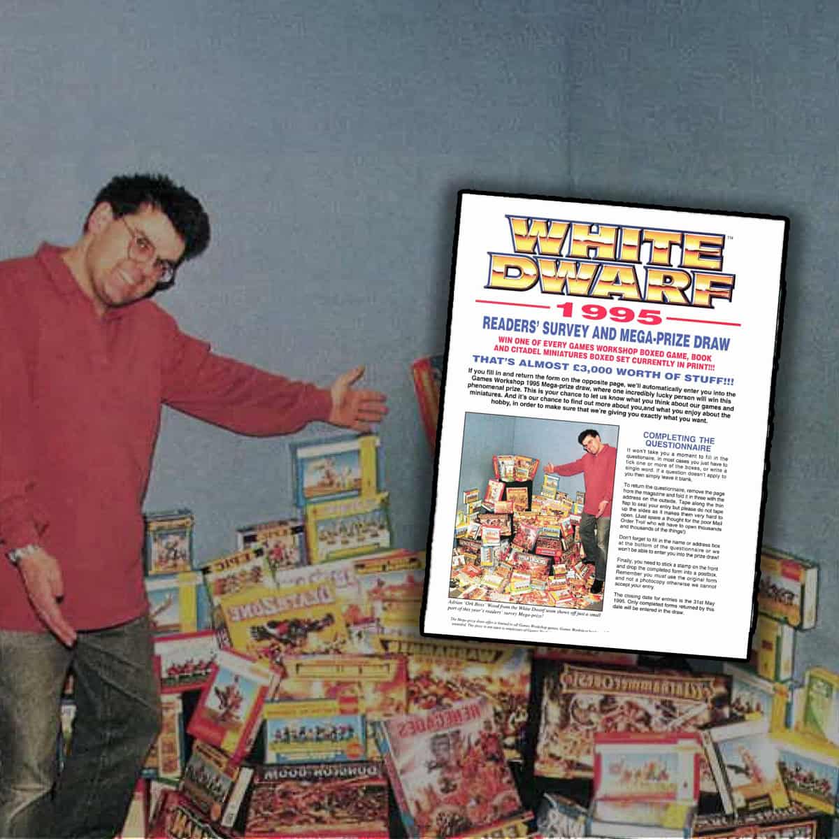 warhammer giveaway from games workshop flashback