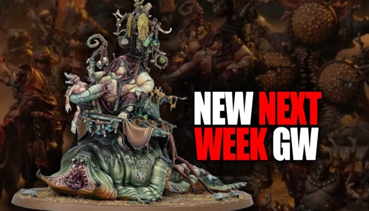 AOS Age of Sigmar maggotkin of nurgle new pre order release product shots for week