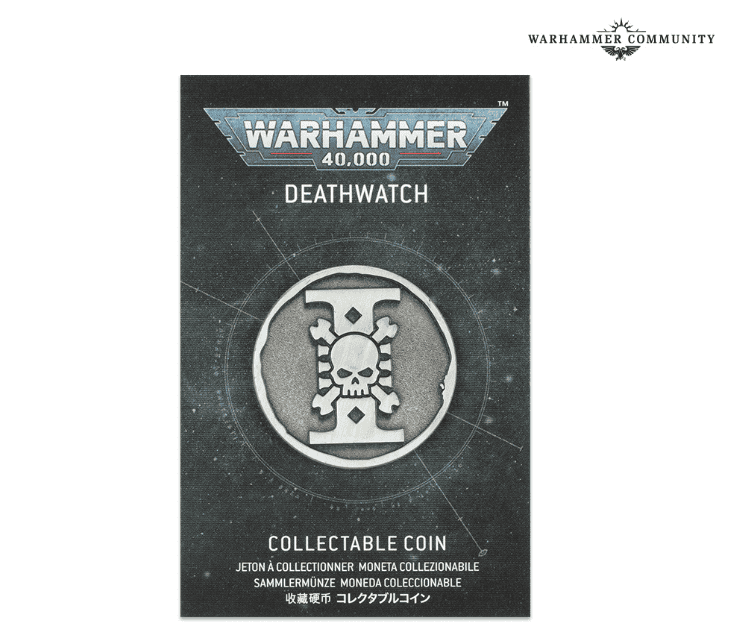 Deathwatch collectible coin