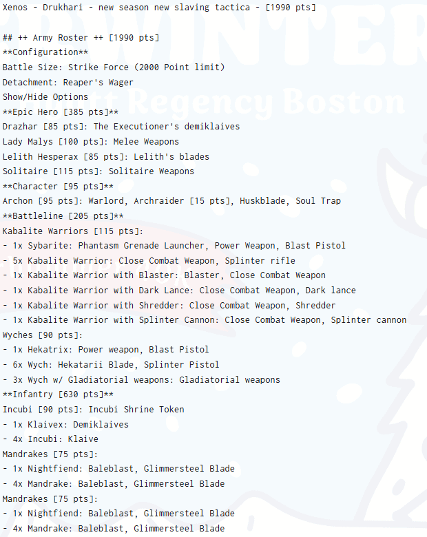 Everwinter Warhammer 40K GT Ari C 1