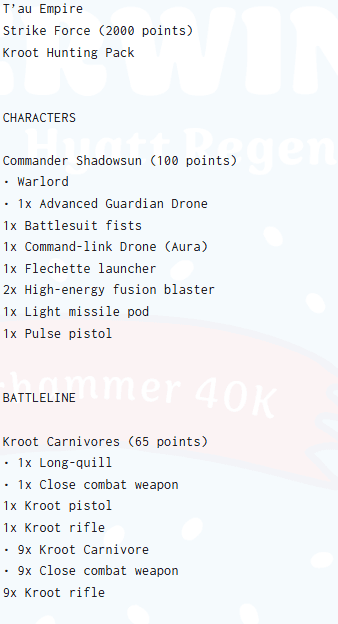 Everwinter Warhammer 40K GT Drew Salzborn 1