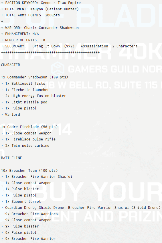 King of Blades Durante Glynisir Bozzini 1