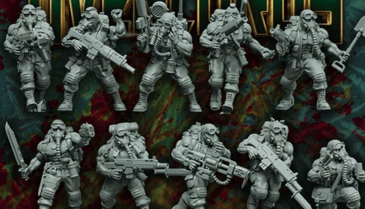 New Spacenam Fighters Are Prefect for 40k or Trench Crusade reptiallian overlords renders