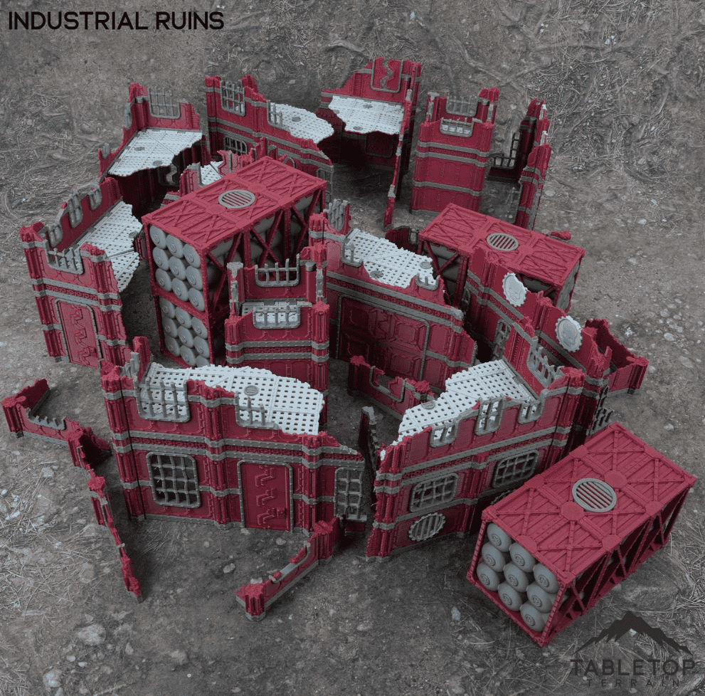 Tabletop Terrain 11e Industrial Ruins