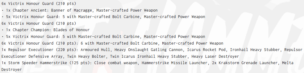 Vault Hammer 40k RTT Peter Grady 2