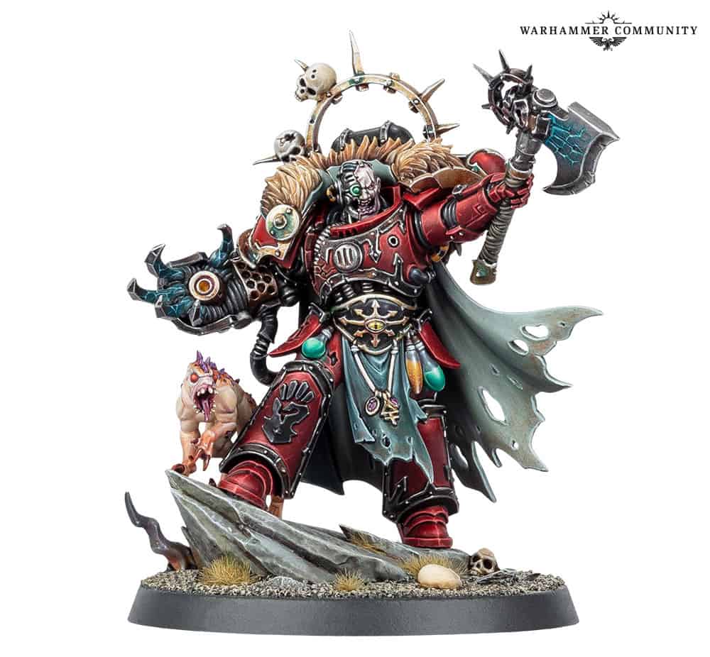 huron blackheart new model 2025 games workshop axe in air primaris sized