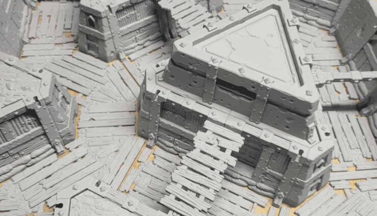 trench zone terrain elriks hobbies bunker inside trench resin