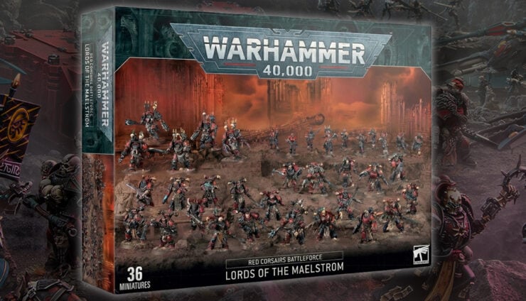 Red Corsairs Lords of the Maelstrom Battleforce painted models featured image 36