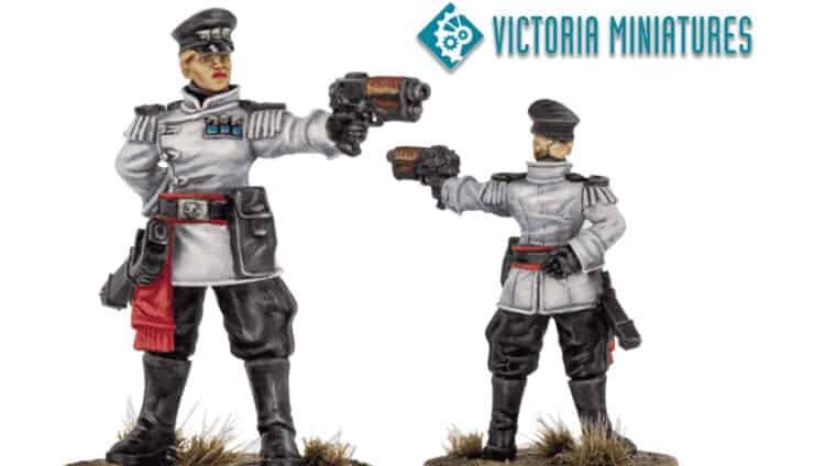 VIctoria Minis new miniatures of the month lt mera drax tannenburg
