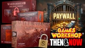 games workshop paywalls for warhammer 40k locks on products and bank vault with logo
