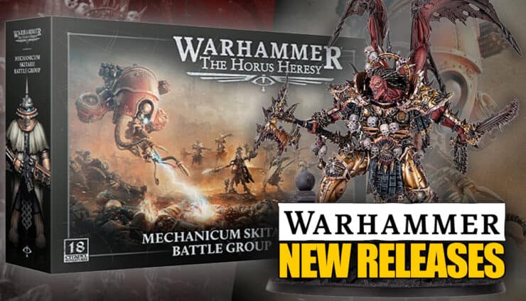 horus heresy mechanicum pre order skitarii battle group angron transfigured new release