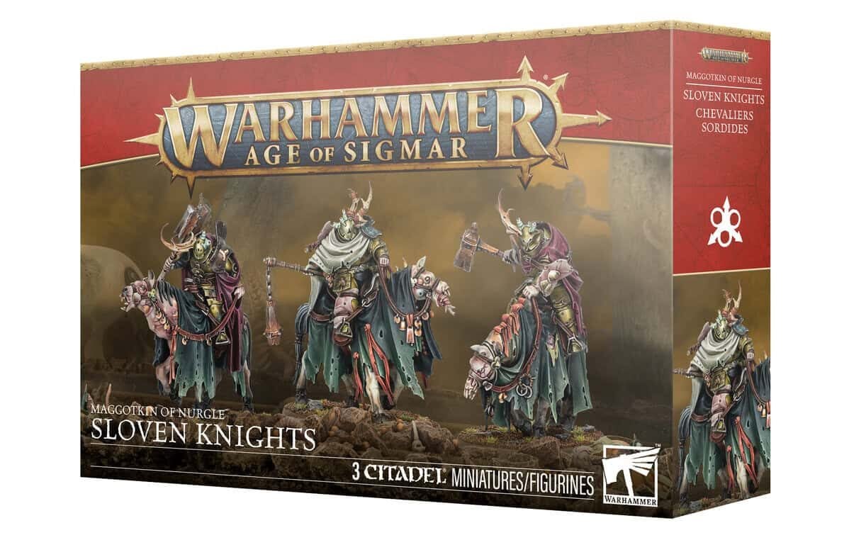 Maggotkin Of Nurgle Sloven Knights box art