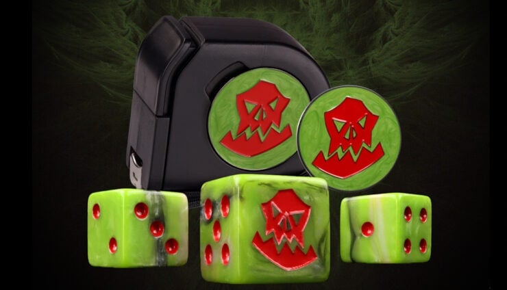 Baron of dice tape mearure for orks