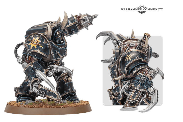 Chaos Space Marines Mutilators Details