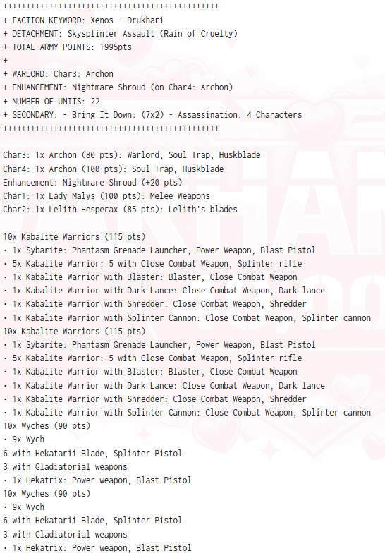 Chimera Gaming Warhammer 40K RTT Hamza Syed 1