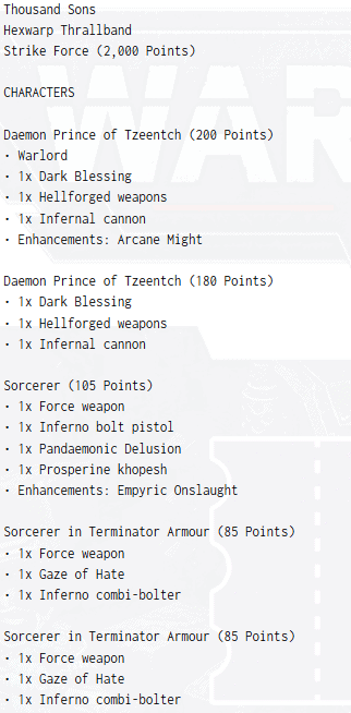 Chimera Gaming Warhammer 40K RTT James McBeath 1