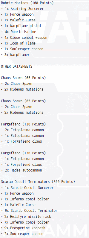 Chimera Gaming Warhammer 40K RTT James McBeath 2