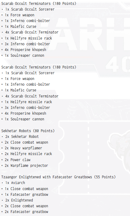 Chimera Gaming Warhammer 40K RTT James McBeath 3