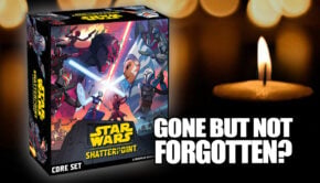 RIP Gone But Not Forgotten amg pulls the plug on star wars shatterpoint.question mark