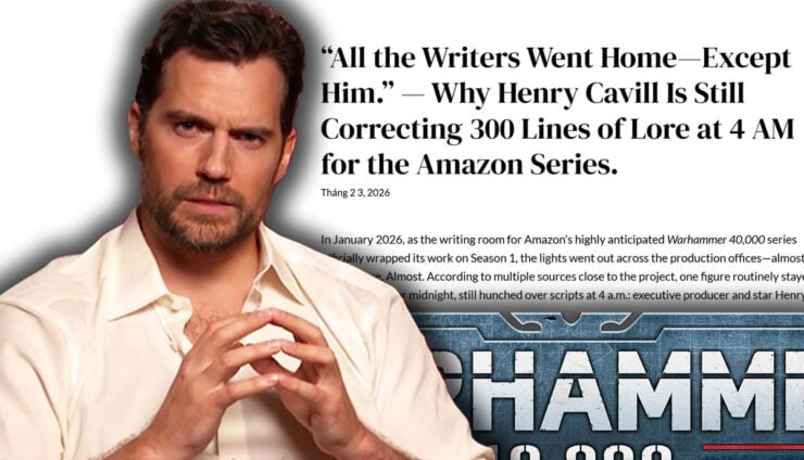 ai slop about henry cavill actor image in plotting pose being a rascal 40k article 1200