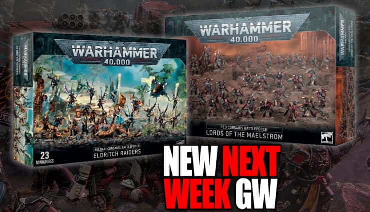 chaos maelstorm boxes aelari and corsairs product shots new next week