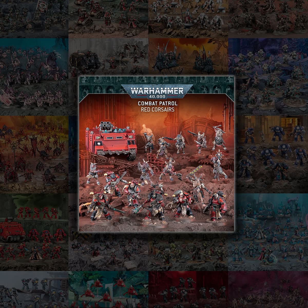 combat patrol red corsairs product shot