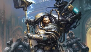 ferrus manus running with hammer warhammer primarch 40k