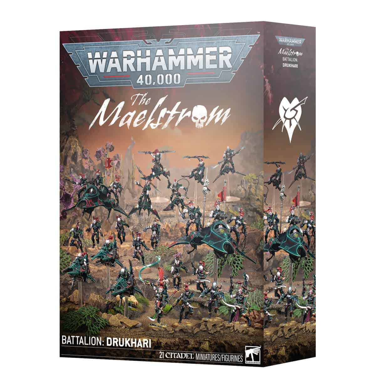Drukhari Maelstrom Battalion box art
