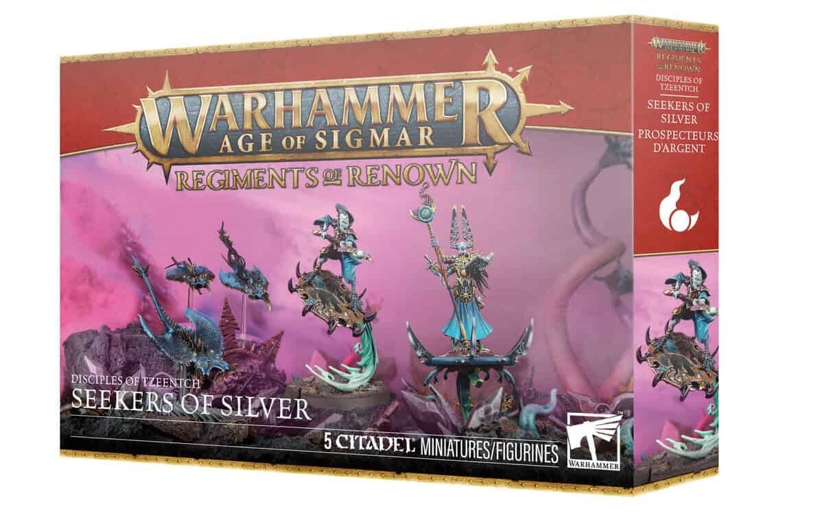 Regiment of Renown: Seekers of Silver box art