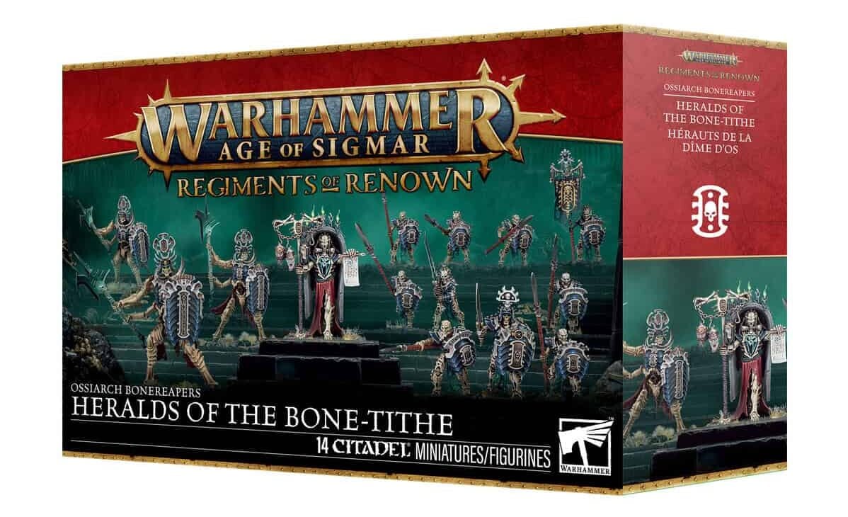Regiment of Renown: Heralds of the Bone-tithe box art