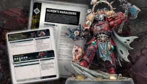 huron painted model with new rules for wahrammer 40k and corsair background models detachment rules