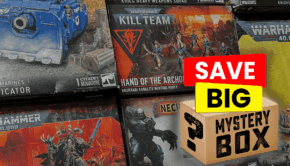 mystery box save big letters miniatures warhammer product shots