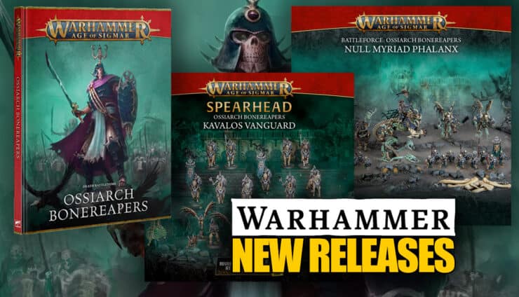 new pre-order releases ossiarch bonereapers product shots bundle boxes and battletome