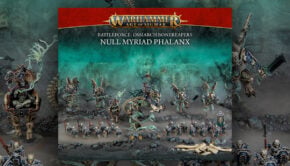 ossiarch bonereapers battleforce product shot with painted models warhammer age of sitgmar