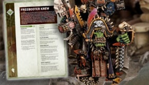 painted capt badrukk orks model new detachment rules warhammer 40k